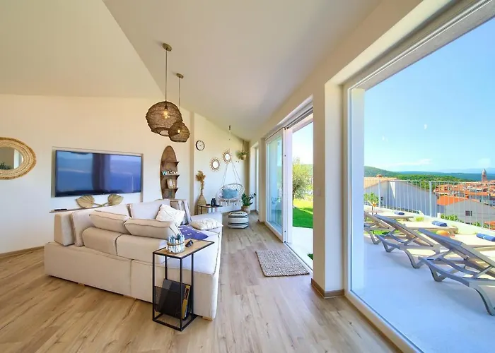 Bella Vista Villa Vrbnik (Primorje-Gorski Kotar)